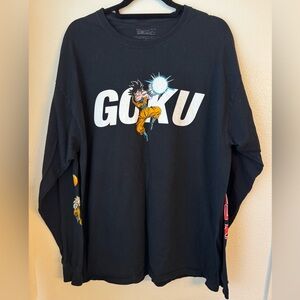 Black Goku Dragonball Z Long Sleeve Shirt